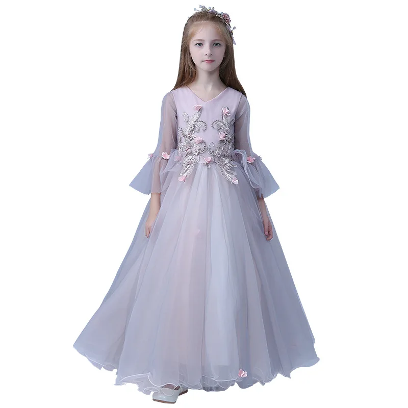 purple color dress for baby girl