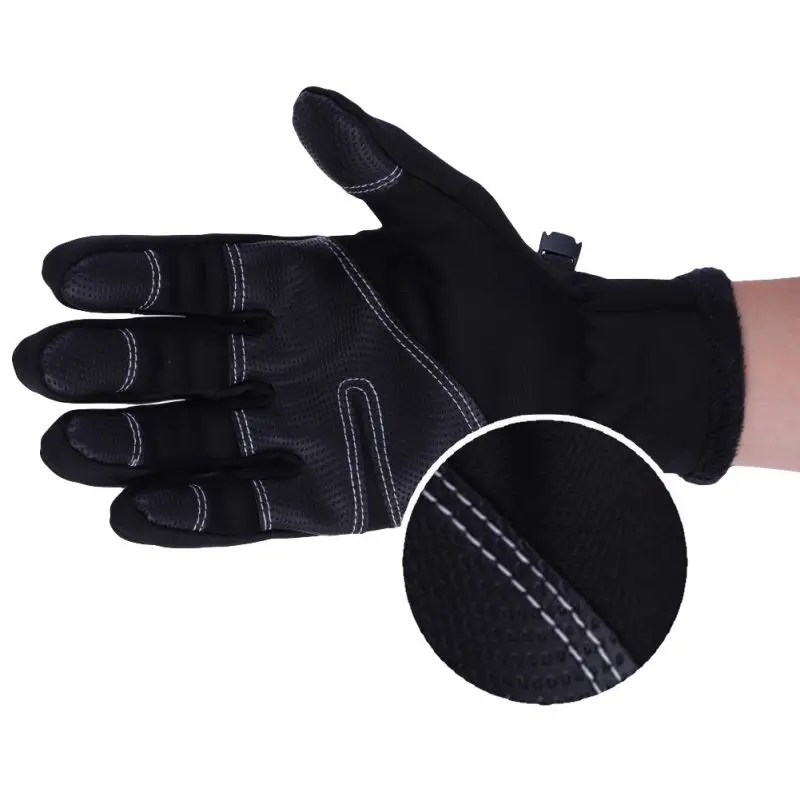 Thermal Warm Full Finger Waterproof Gloves Cycling Anti-Skid Touch Screen Cool
