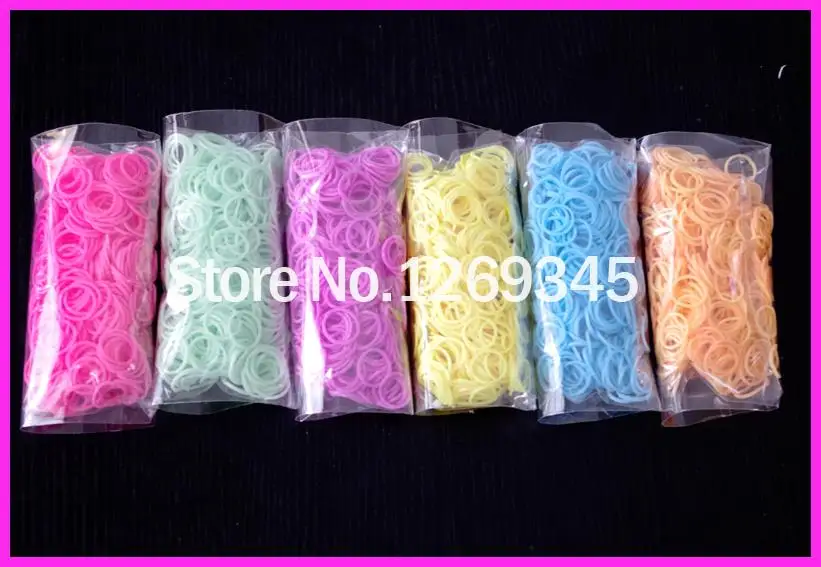 Let's Make 6000 шт/20 цветов резинки для браслетов, самые популярные резинки для плетения, резинки для плетения, резинки для DIY браслетов, резиновых браслетов
