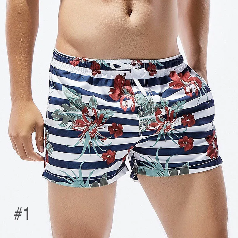 Для мужчин бордшорты Распечатать быстрое высыхание Шорты пляжные летние пляжные короткие штаны модные 16 Цвет выбор - Цвет: 1