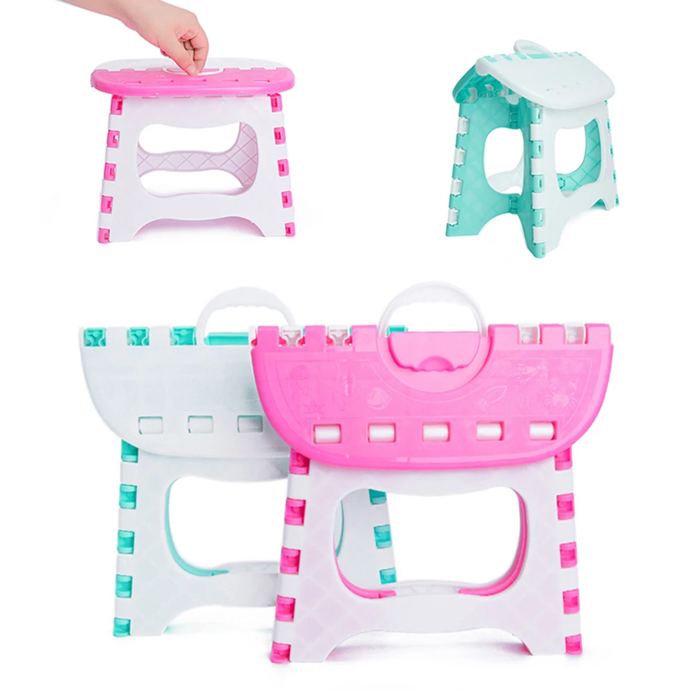 2019 Новый Кемпинг пикника шаг табурет пластиковые складные стулья детский складной стул портативный открытый многоцелевой шаг табурет