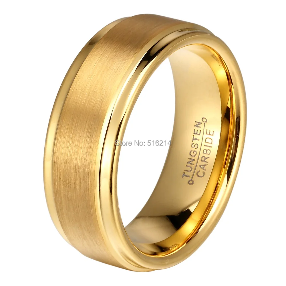 Мужские кольца из карбида вольфрама 8/6 мм 1 пара|set diamond ring|ring settings silverset table napkin rings |