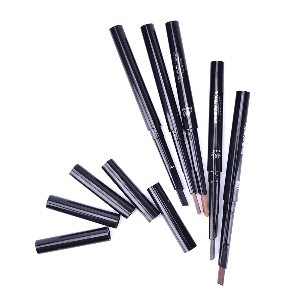

New Arrival Waterproof Eye Brow Makeup Cosmetic Long Lasting Eyebrow Pen Pencil Black Light Coffee Brown Gray Dark Coffee Color