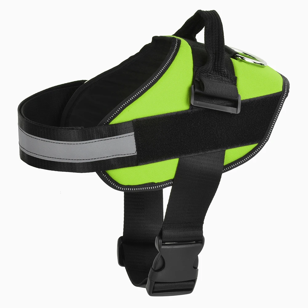 

Emotional Support Dog Harness With Reflective Straps Interchangeable Patches Top Mount Handle 6 Sizes Heavy Duty drop shipping