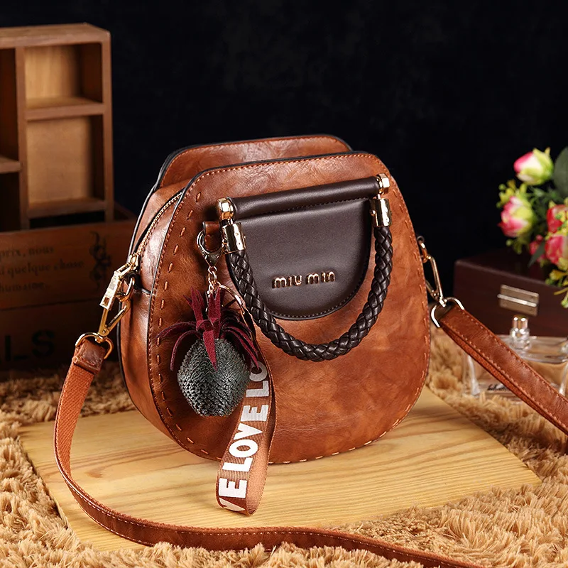 أزياء المرأة حقائب يد جلدية الفاخرة أعلى-حقائب بيد أكياس Crossbody للنساء حقيبة ساع أنيق حقيبة يد