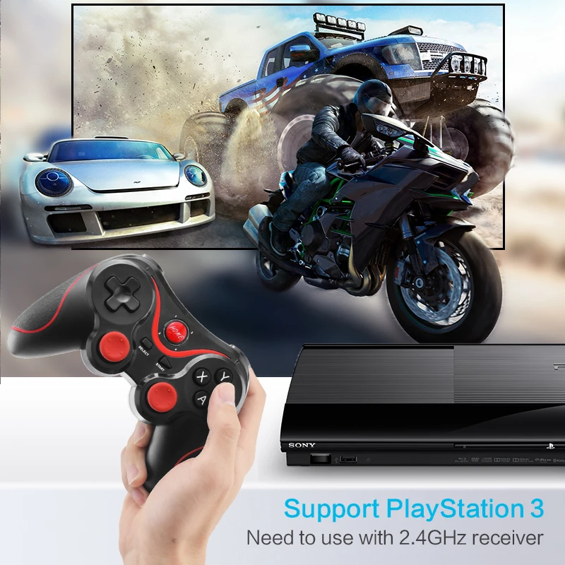 Беспроводной игровой контроллер DATA FROG для ПК PS3 джойстик Bluetooth телефона Android