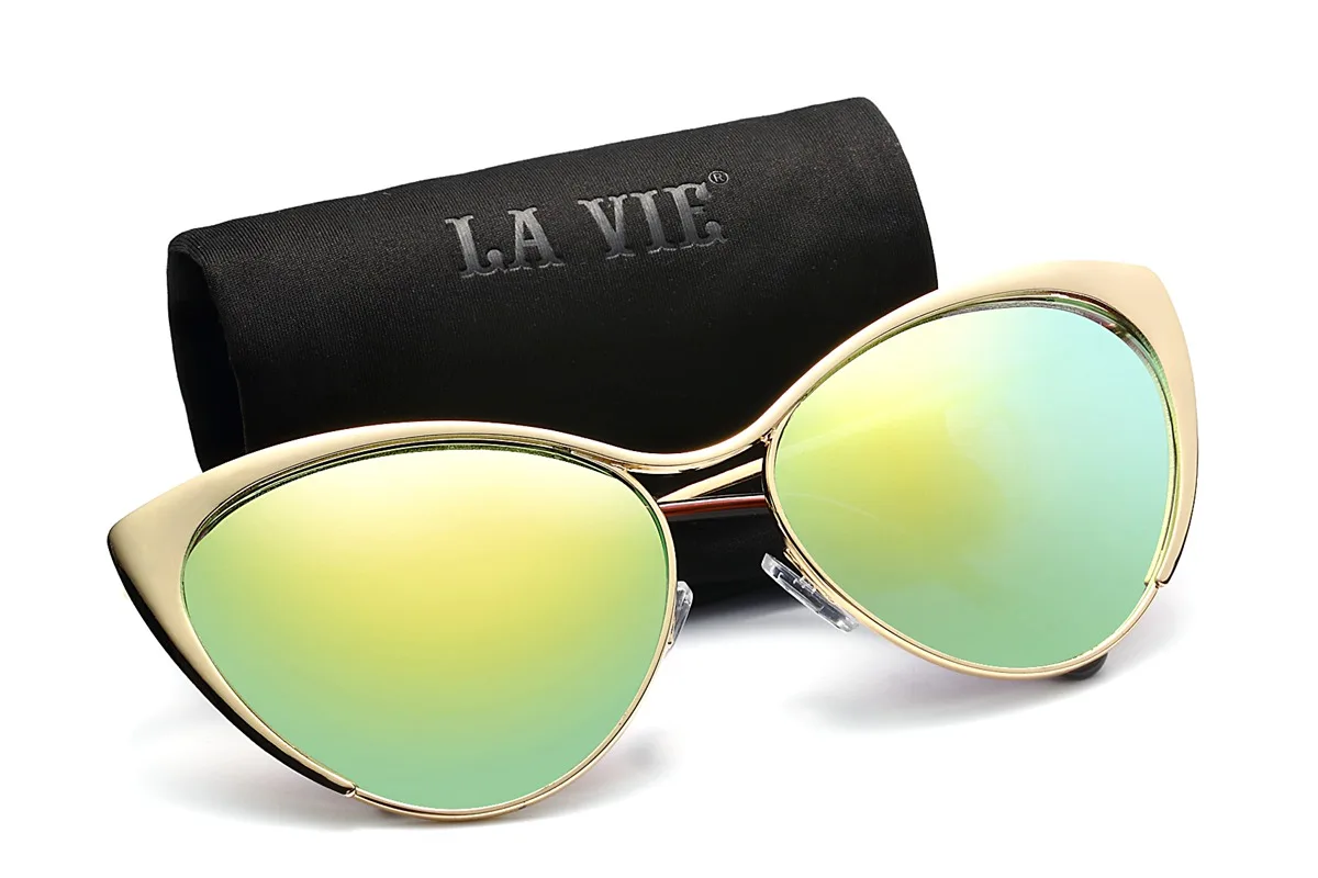 Cateye Sunglasses Women Shadow Sun Glasses Mirror Sunglasses Women Goggle Designer Oculos font b De b