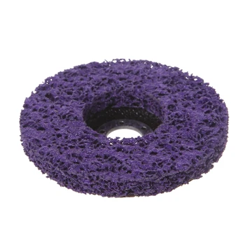

125mm Poly Strip Disc Abrasive Wheel Paint Rust Removal Clean For Angle Grinder