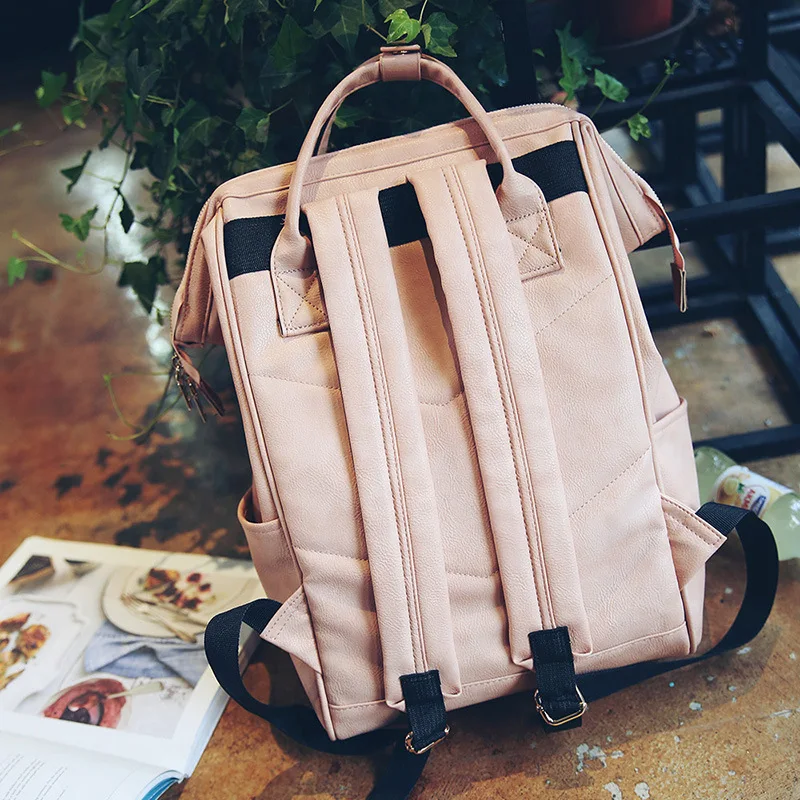 Брендовый женский рюкзак из искусственной кожи, водонепроницаемый рюкзак для ноутбука, вместительные школьные сумки, рюкзак для путешествий для девочек-подростков, Mochila Bolsas
