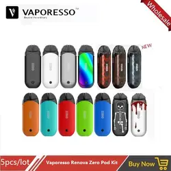 Оптовая продажа Vaporesso renva Zero Pod Kit 650 мАч Vape мод с 2 мл PTCG Pod CCELL катушка Cigarro Eletronico Vaporizador Vs