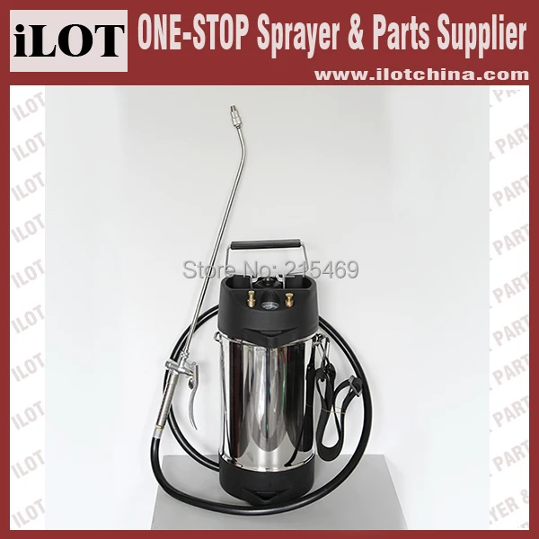 

iLOT 5L High pressure pneumatic watering can with stainless steel for disinfection & Hygiene