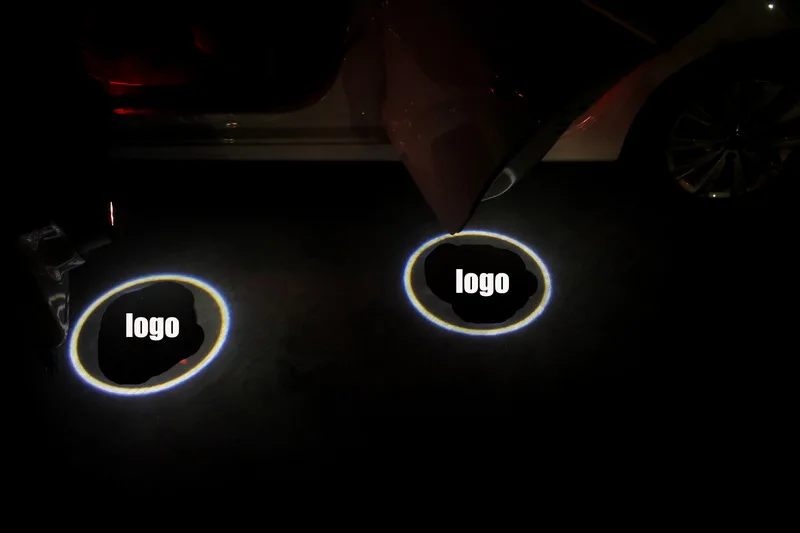 2 шт. 12 Вт Добро пожаловать лазерный проектор логотип Ghost Shadow свет светодиодный двери автомобиля без сверла для Ford Mondeo S-MAX