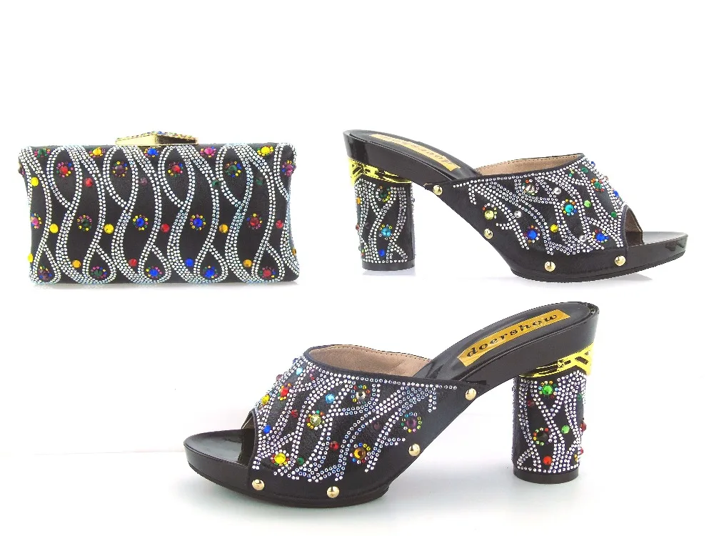 Negro 2017 Partido Zapatos Bolso Llegada Púrpura Set azul Tela Envío Muchas Encaje A Gratis Con Y Nueva El Para púrpura Hms0028 Juego Piedras Africano De oro ncEwxBY