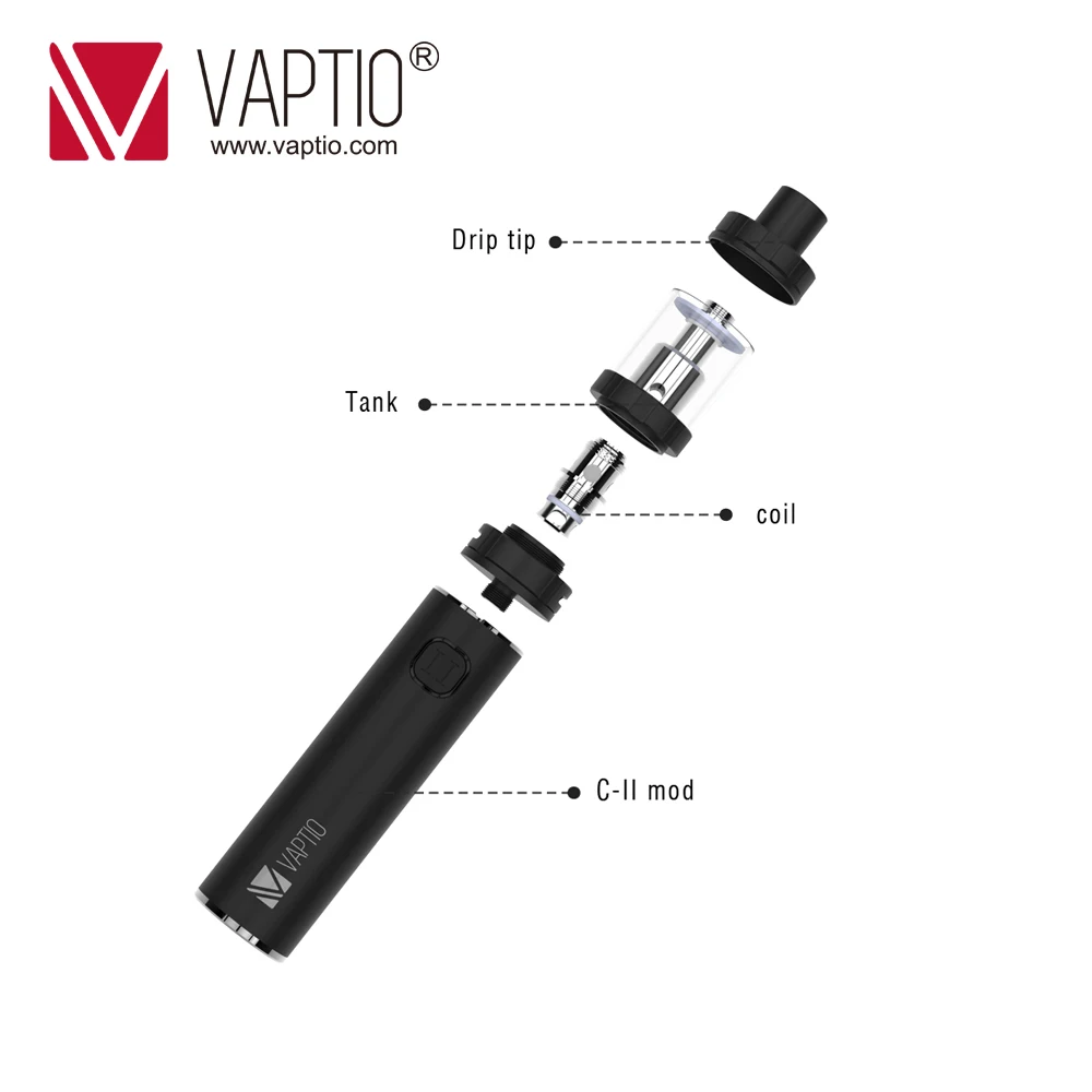 Vaptio C2 vape mod 100W mechanical mod 3000mAh battery capacity New e cigarette battert with 510 thread fit for kind of atomizer Vaptio C2 vape mod 100W mechanical mod 3000mAh battery capacity New e cigarette battert with 510 thread fit for kind of atomizer