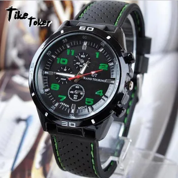 

Men Fashion Stainless Steel Sport Cool Quartz Hours Wrist Analog Watch RD