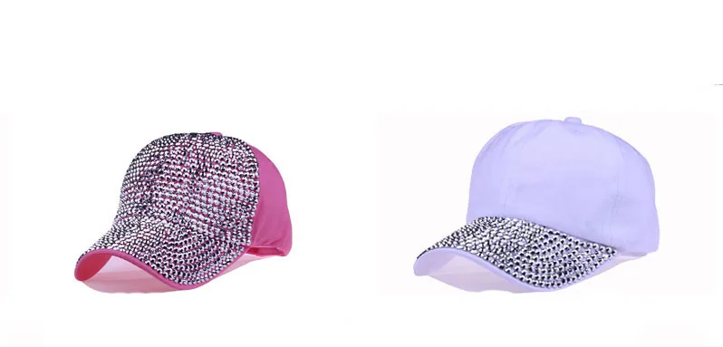 BINGYUANHAOXUAN со стразами и жемчугом модная Бейсбол Кепки женщина Snapback Шапки хип-хоп Для женщин ковбой 2018 Роскошные Casquette Бейсбол