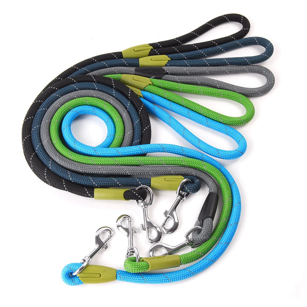 Pet Products Dog Leash Nylon Reflective Puppy Dog Leash Rope Cat Chihuahua Pet Leash And Collar Set Cat Dog Leashes Lead Harness (7)