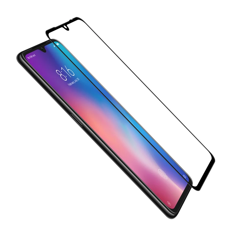 Дешево 100% Оригинал SPIGEN Xiaomi Mi 9 Закаленное стекло протектор экрана Glas. tR тонкий полное покрытие черный S35GL26170
