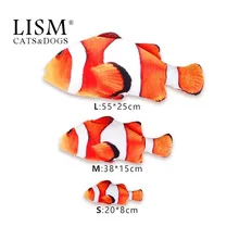

Fish Catnip Interesting Toys For Pets Interactive Pillow Cotton Supplies Cats Products Katten Kitten Kat Cheap-toys Fishing