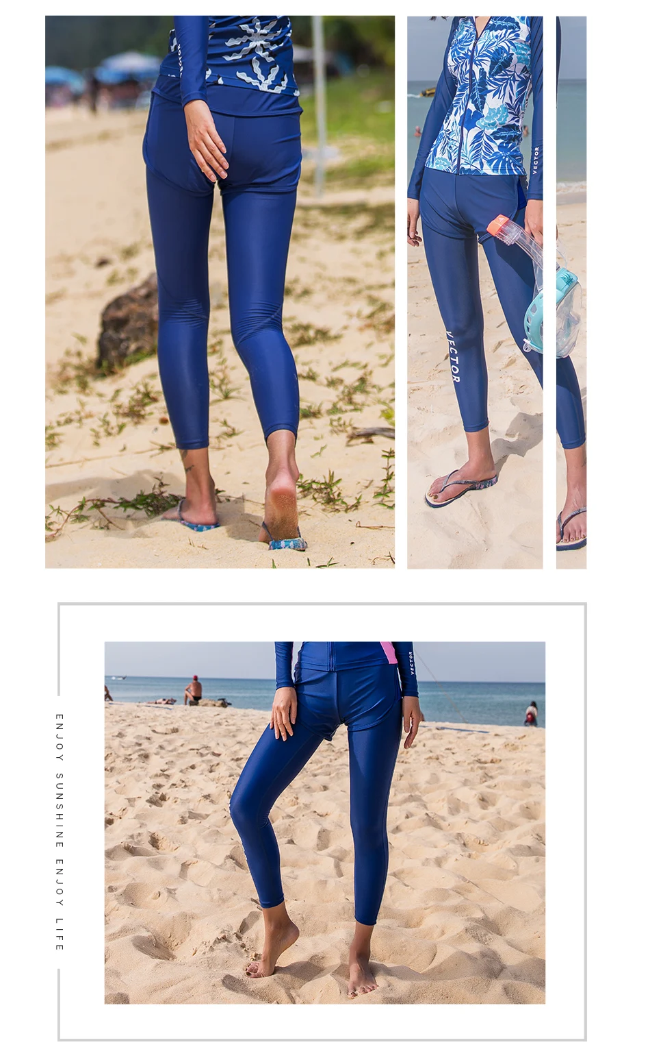Векторные супер Стрейчевые штаны для серфинга и дайвинга для женщин, одежда для плавания, гребли, плавания, серфинга, гидрокостюм для серфинга, купальники для серфинга, рашгарды QS20007