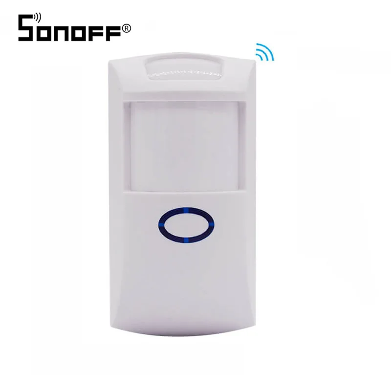

Sonoff PIR2 RF433 PIR Motion Sensor Detector Works With RF Bridge 433 Smart Home Security Wireless Remote Control