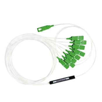 

1x8 plc splitter SC/APC Mini module Single Mode splitter cable SCAPC Connectors FTTH 1:8 fiber optic splitter