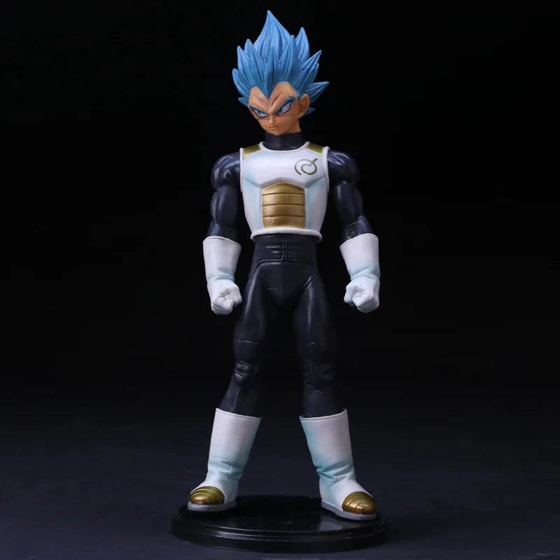 Аниме Dragon Ball Z Vegeta фигурка Супер Saiyan Blue God SS ПВХ игрушки 22 см коллекция подарок juguetes