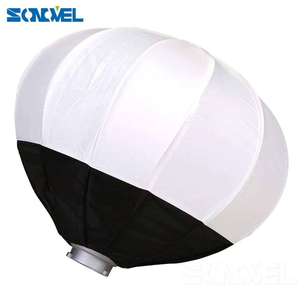 NiceFoto 50/65/80 cm Collapsible Sphere Softbox Paper Lantern Ball