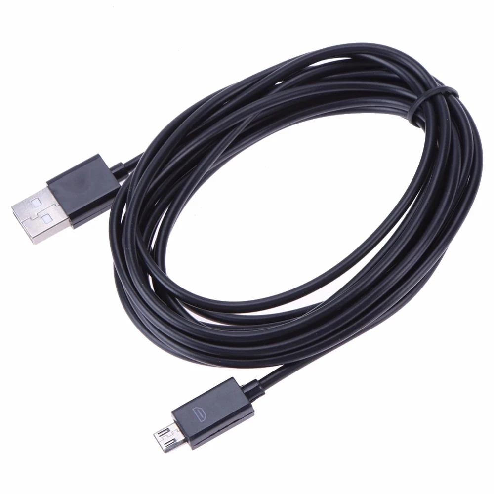1.8M Micro USB Charging Cable For Sony PlayStation4 PS4 Charger Cable