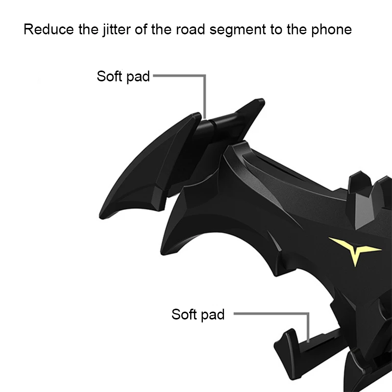 Billige Auto Air Vent Telefon Montieren Bat Form Hände Auto Handy Halter Auto Kostenloser Schwerkraft Anti Scratch Cradle Zubehör
