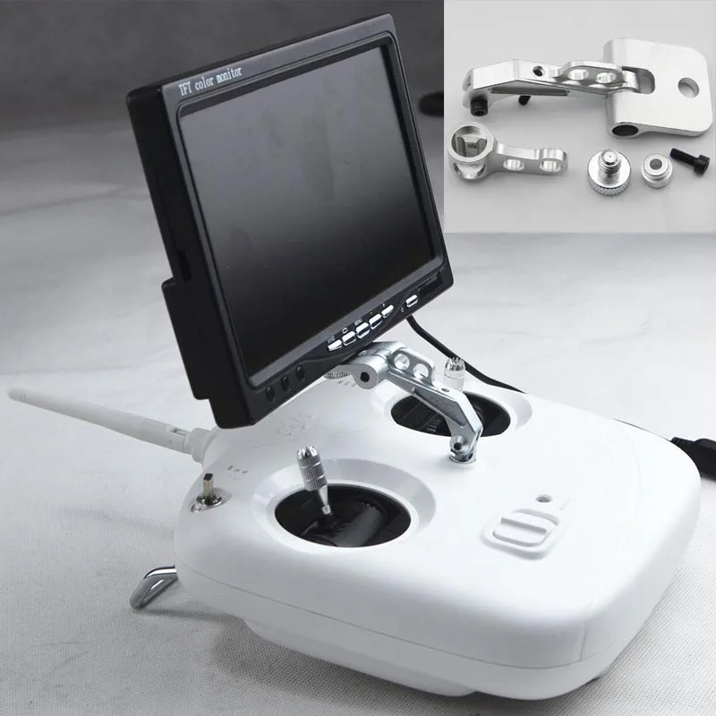 

FPV Display Mounting Bracket Metal Holder Shortcut for DJI RC Transmitter