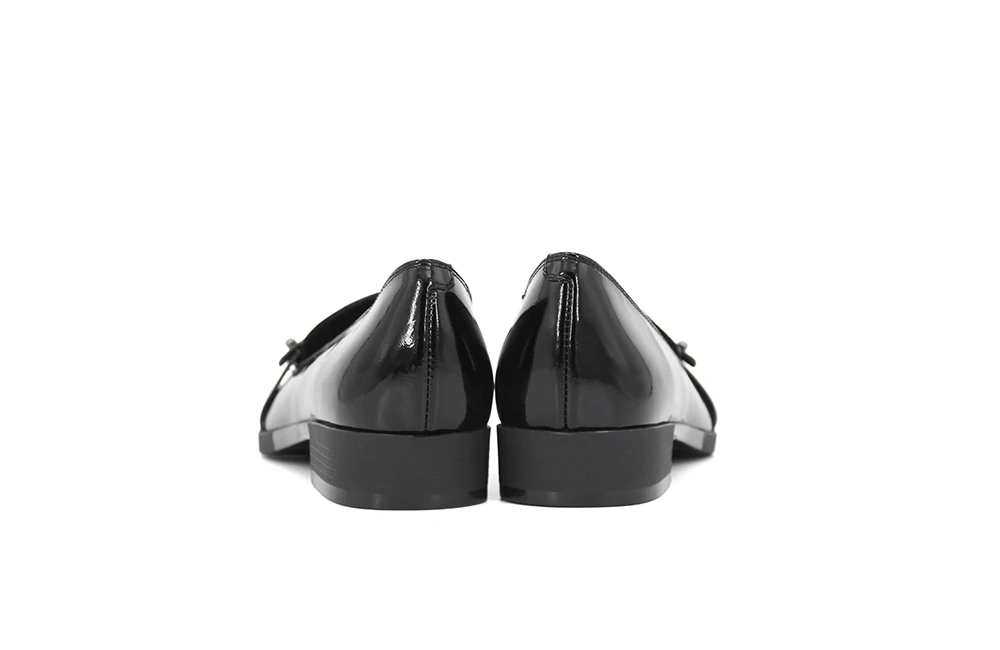 SOPHITINA/Брендовые повседневные туфли-лодочки; однотонные женские туфли на низком каблуке; женские офисные туфли из лакированной кожи высокого качества с круглым носком для отдыха; D70