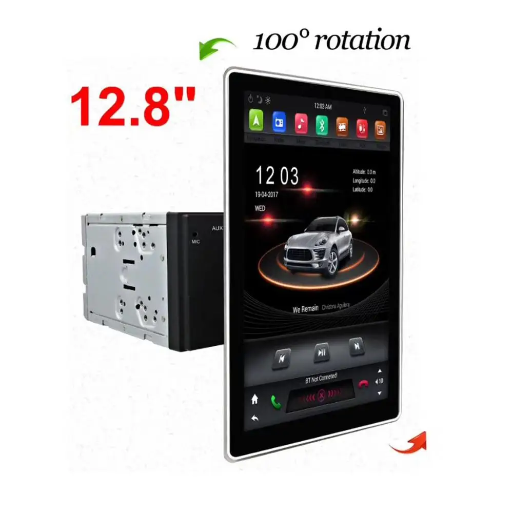 

12.8" PX6 Tesla Type Android 8.1 Car Multimedia Player GPS 2 Din car dvd player for FORD Escape 2007 - 2012 car radio