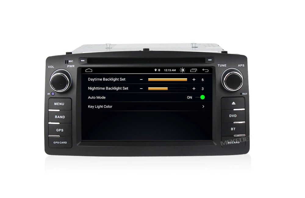 Flash Deal Quad core car radio Fit for Toyota Corolla E120 BYD F3 with android 8.1 system support gps dvd navigation autoaudio wifi BT SWC 12
