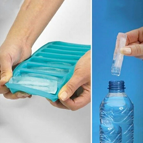 

Useful Silicone Ice Cube Tray Mold Ice Mould Water Bottle Ice Cream Markers Tool