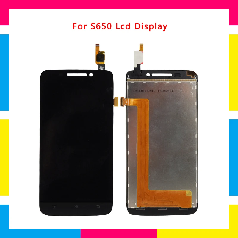 

Replacement LCD Display Screen With Touch Screen Digitizer Assembly For Lenovo S650