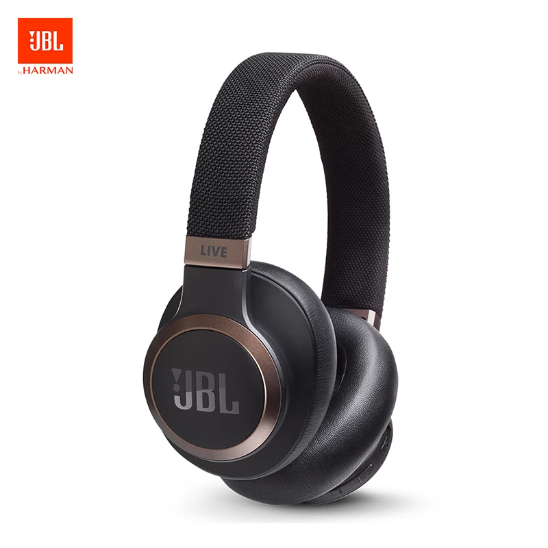 Беспроводные наушники JBL LIVE 650BTNC аудио шумоподавление умный голос Bluetooth наушники стерео музыка динамическая игровая гарнитура