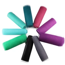 Высокое качество 25 см* 1 м русская вуаль шляпа отделка сетка сетчатая ткань для свадьбы Millinery