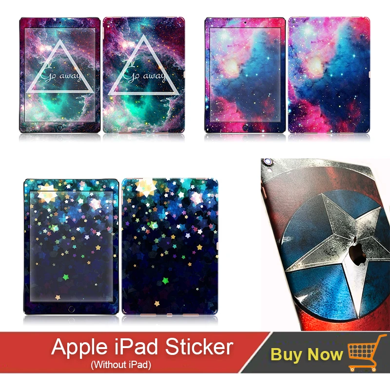 

New Starry Sky Print Decals for iPad Skin Sticker for iPad Pro 9.7 Inch with High Quality