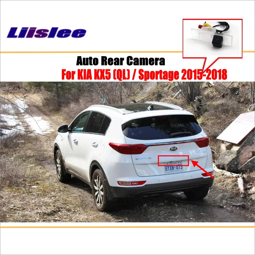 Обратный заднего вида Камера для KIA KX5 (QL) Sportage 2015 ~ 2018 Парковка Резервное