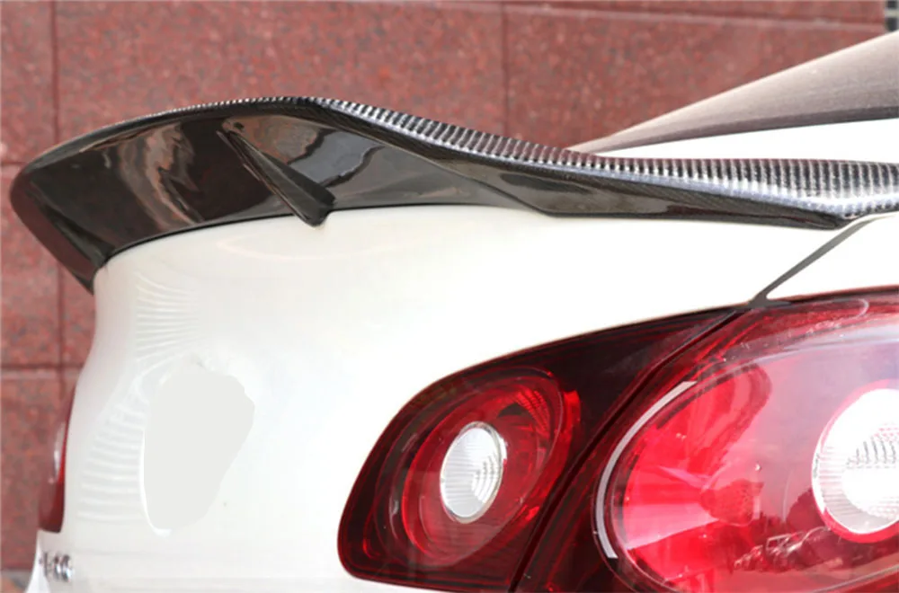 R style углеродное волокно/FRP задний спойлер для багажника для Volkswagen VW Passat CC Sandard 2009
