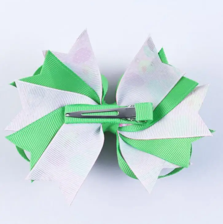 cute printing ribbon hairbow0