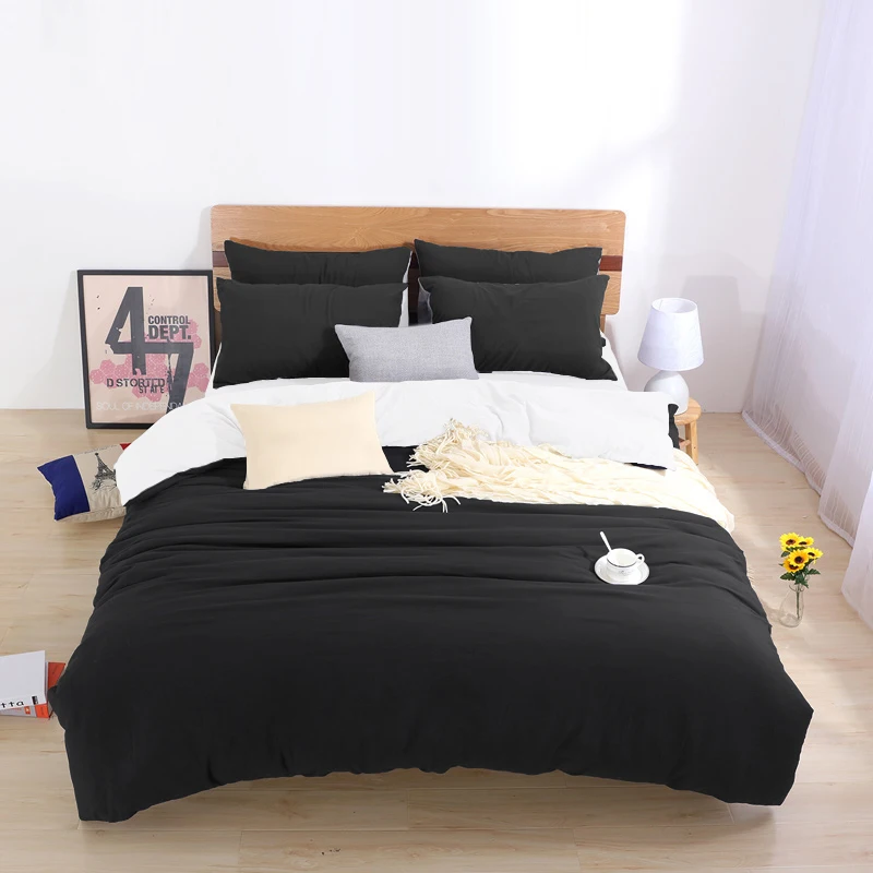 Two tone Bedding Sets King Custom Size Duvet Cover Set For