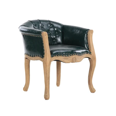 Европейский стиль стул для учебы американский кантри Ретро стиль твердой древесины простой обеденной стул кресло для отдыха
