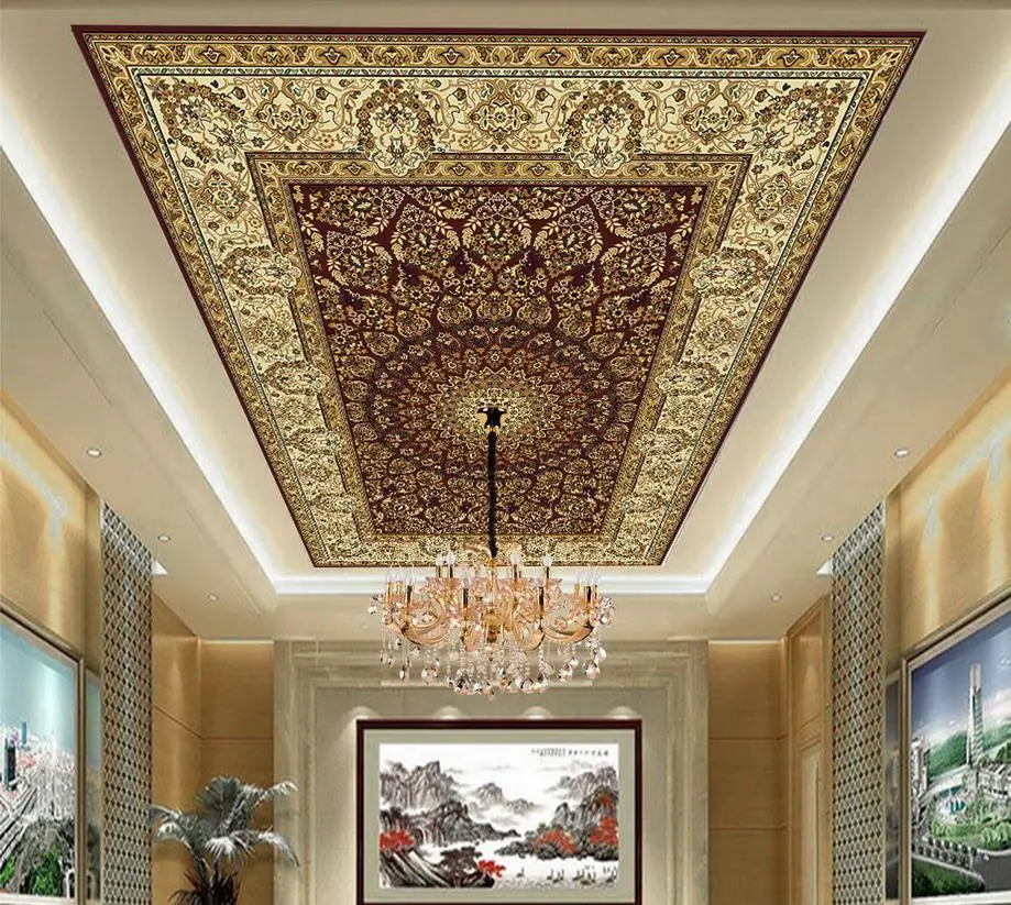 Online kaufen groÃhandel marmor decke aus china marmor decke ... Wohnzimmer decken dekoration