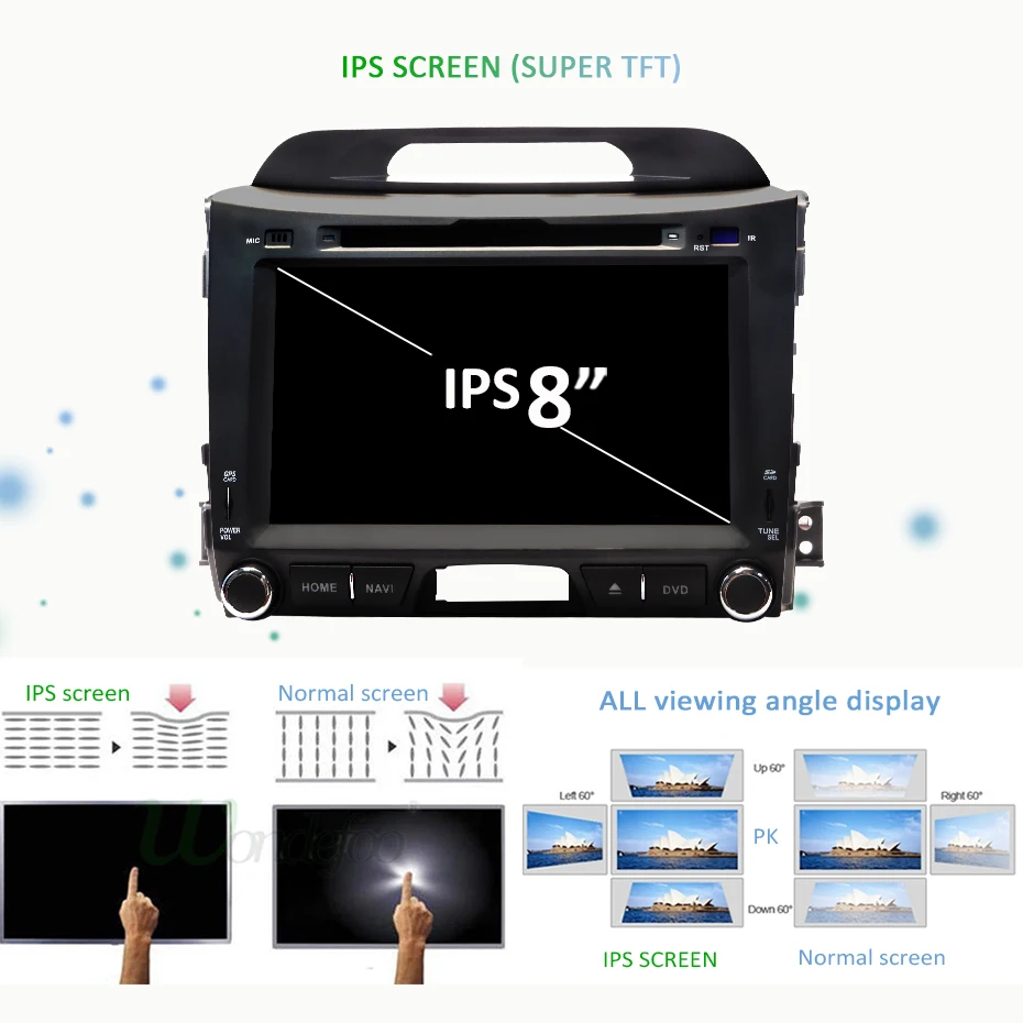 Flash Deal DSP IPS AV Output 4G 64G Android 9.0 CAR DVD PLAYER For KIA sportage 2011-2015 GPS navigation stereo screen radio receiver audio 4