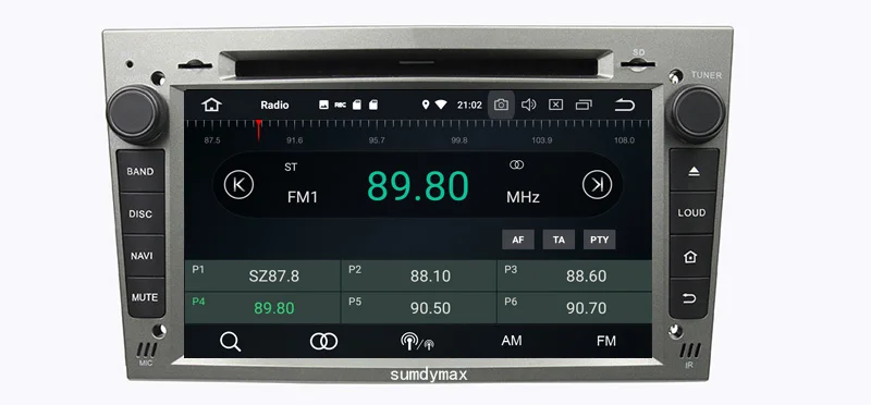 Excellent Android 9.0 Car DVD Multimedia Player For Opel MERIVA ZAFIRA Vectra Corsa D Astra H ANTARA with gps navigation built in wifi 2