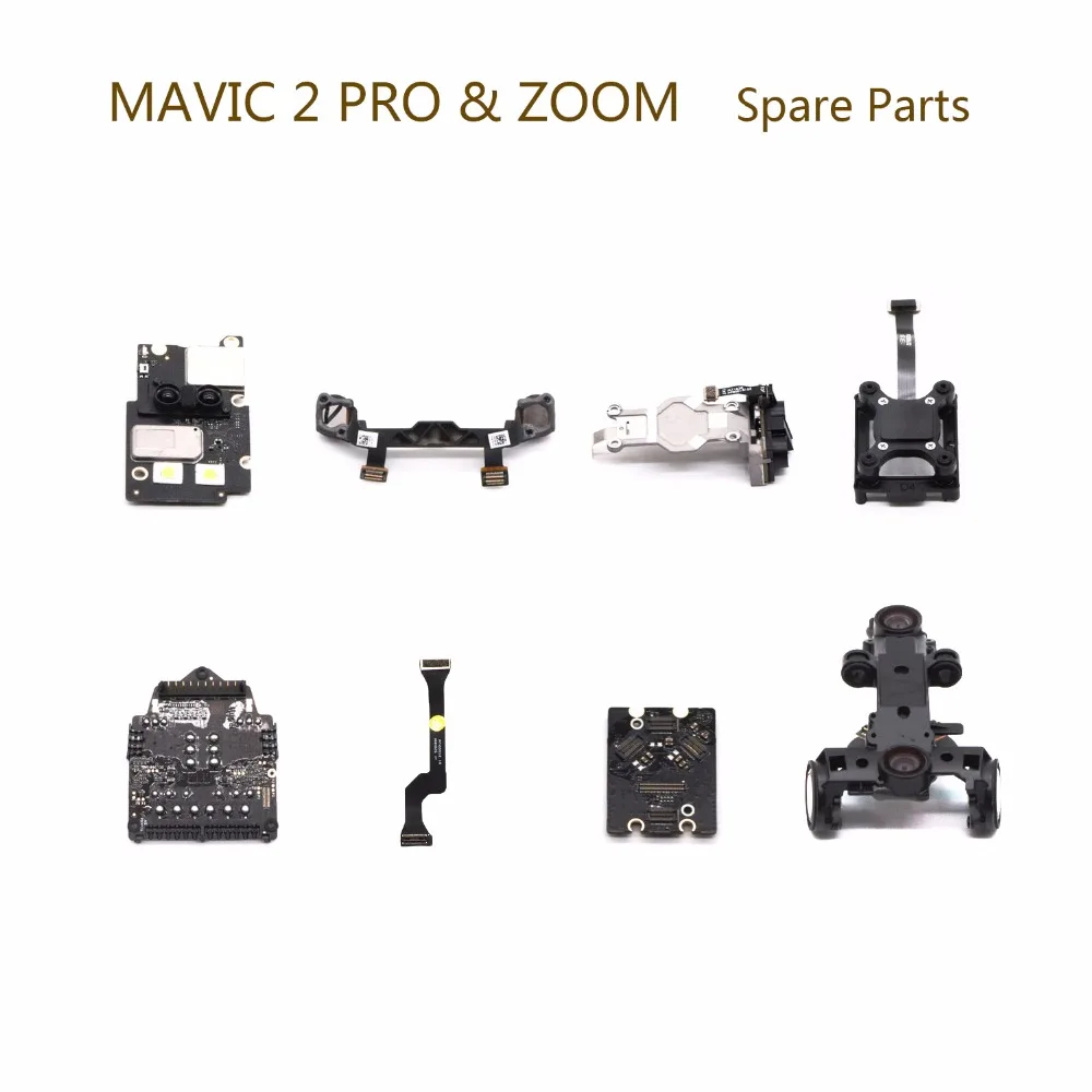 Mavic 2 Замена запасных частей DJI Mavic 2 PRO/ZOOM IMU/модуль переднего видения Gimbal Гибкий плоский кабель