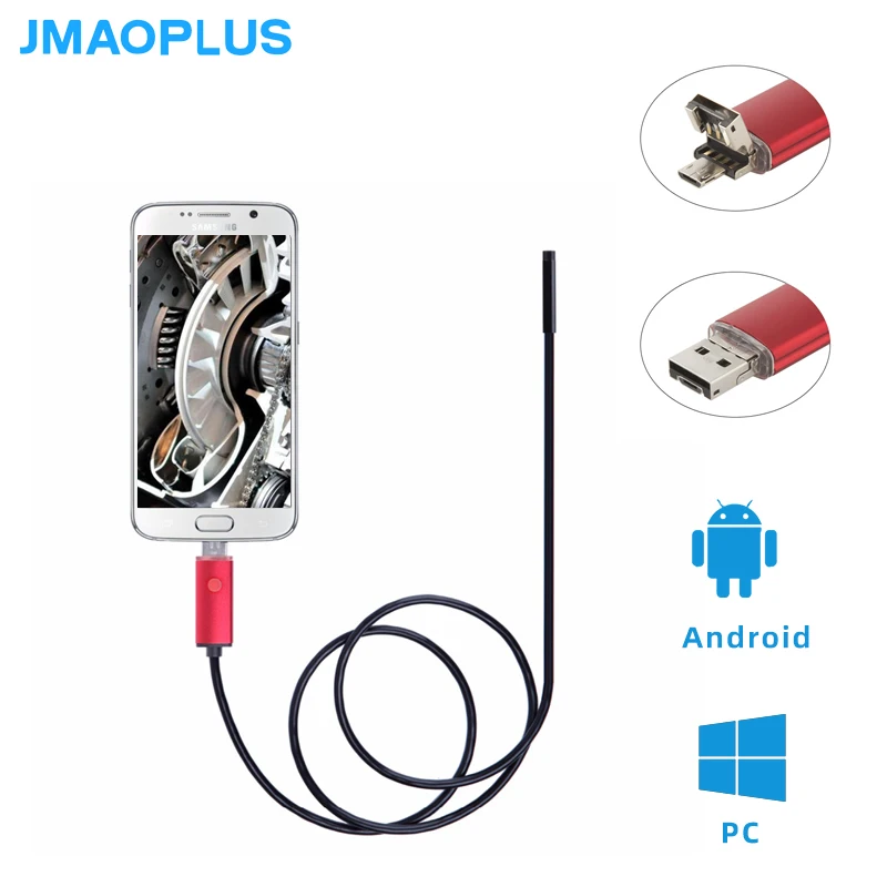 

5.5mm Endoscope Cables Mini Usb Invisible Camera Snake Camera For Windows & Macbook PC Endoscope Android