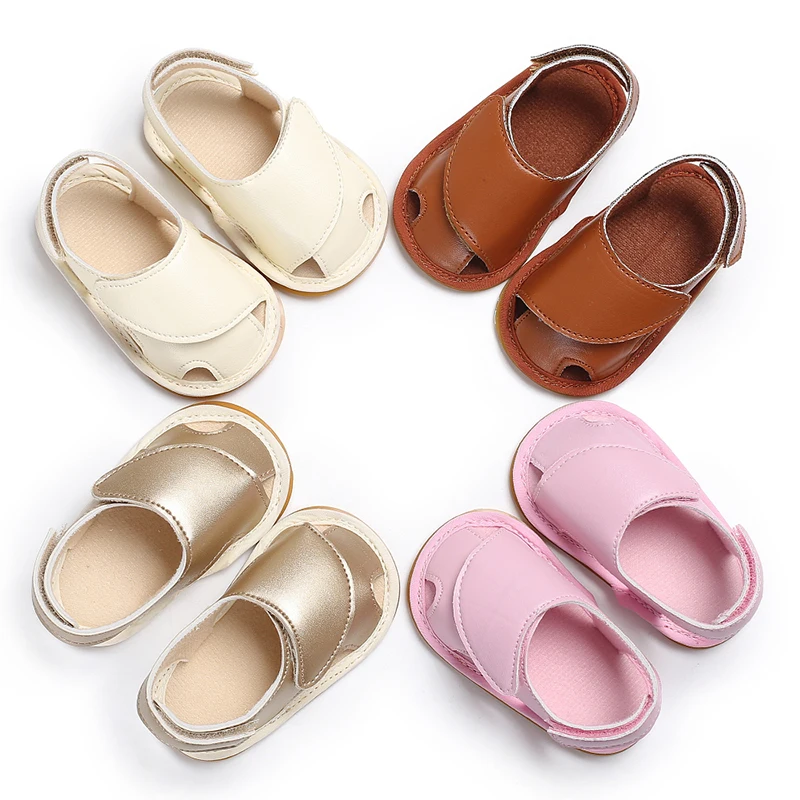 

Hollow Fashion Shoes For Toddler Baby Girl Boy Soft No-Slip Sole Crib Shoes PU Leather Shoes First Walker Prewalker 4 colors